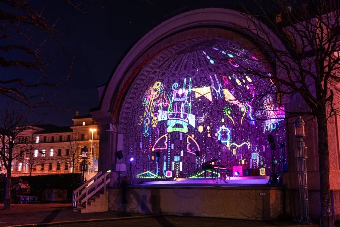 lilu灯光节艺术展览活动再次回归19座灯光装置领略瑞士光影之城